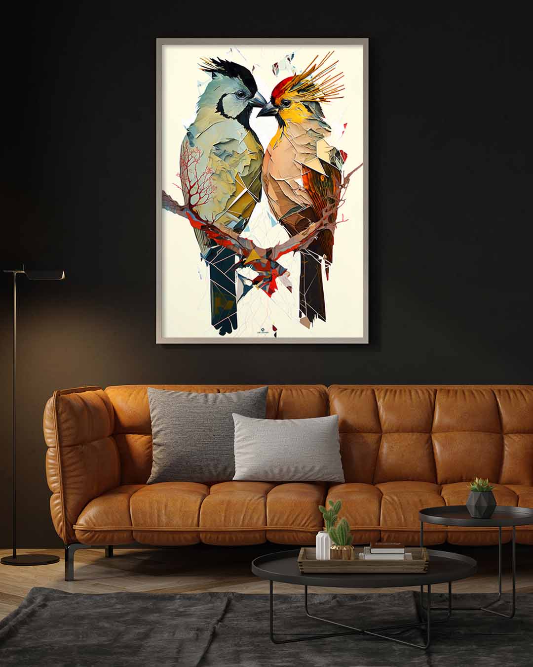 Love Birds Wall Hanging Photo Frame - Dekora Custom Sportswear & Gift