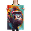 Gorilla Poster - Joe Latimer Digital FL A Artist | Park, Winter Media Creative 