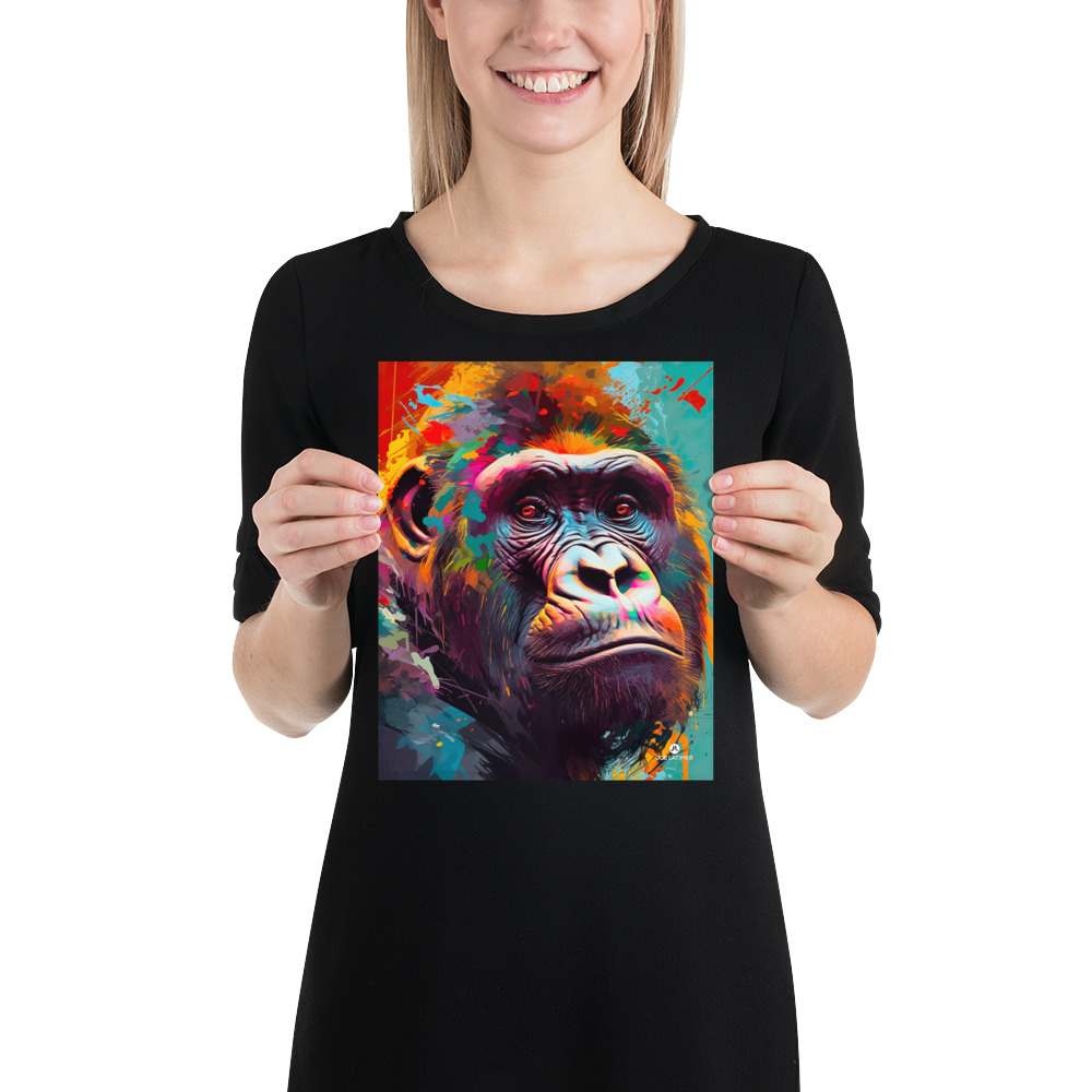 - Digital Media Poster A Creative Joe Artist Gorilla Park, | Latimer | FL Winter