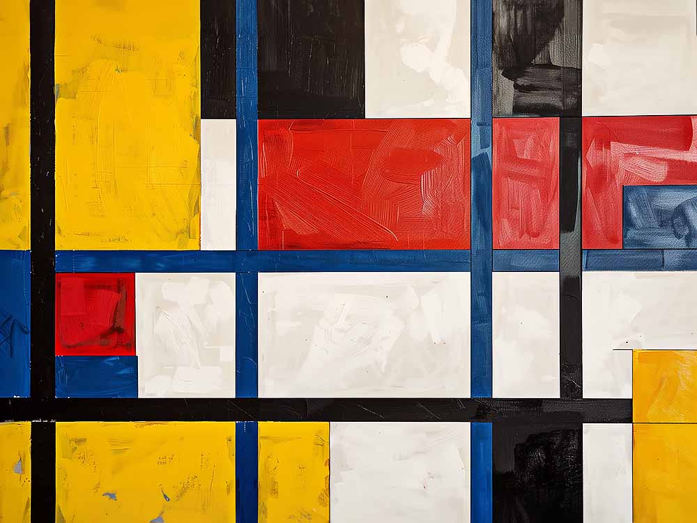 De Stijl Art: Unraveling the Mondrian Mystique in a Kaleidoscope of Colors: A Beginner’s Guide