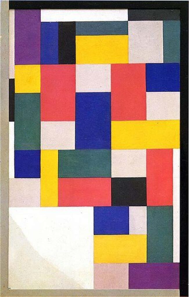 Pure Painting (1920) is a painting by Dutch artist Theo van Doesburg